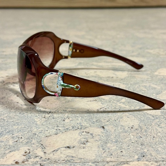Gucci Vinage Floral Sunglasses GG 2900/S Brown - Picture 7 of 15